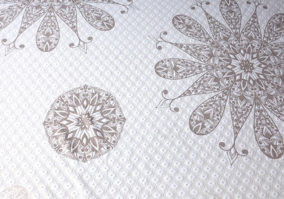 Soft Knitted Double Jacquard Fabric Mattress Cover  DY204