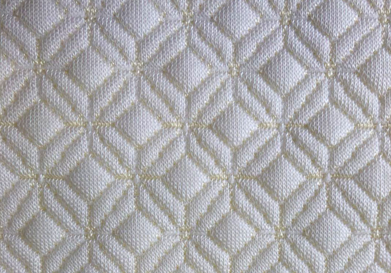 Promotional garment design quilt jacquard fanric elastic fabric  SH3092