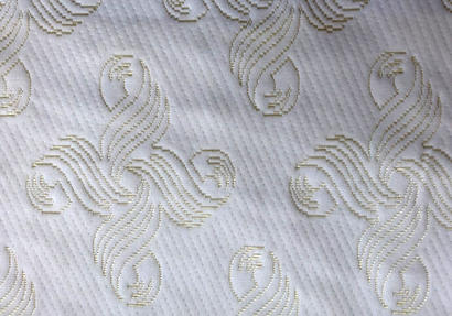 Jacquard Big Check Nylon Knitting Fiber Spandex Polyester Stretch Fabric  SH3628