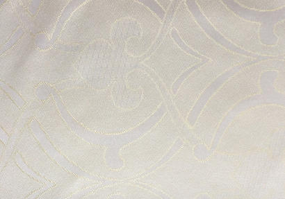 High Density Filamentary Silver Metallic Knit Bedding Cover DF14-4